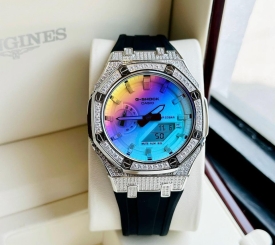 G-SHOCK GA-2100 CUSTOM DIAMOND MONOGRAM