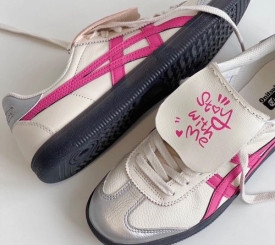 ONITSUKA TIGER CUSTOM PINK " STAY WITH ME "