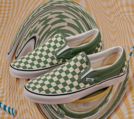 VANS SLIP ON GREEN MATCHA