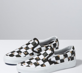 VANS SLIP ON CHECKER BEE