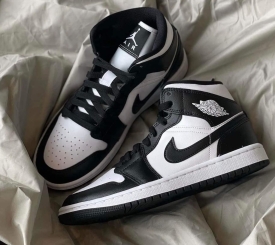 JORDAN 1 MID PANDA