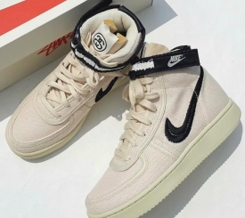 Nike x Stussy Vandal High Fossil