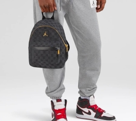 BACKPACK JORDAN MONOGRAM BLACK MNI 