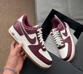 Nike AF1 "College Pack Night Maroon"