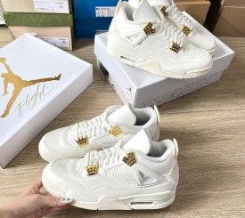 Jordan 4 Retro Metallic Gold 