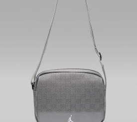 Jordan Monogram Crossbody Bag Light Grey