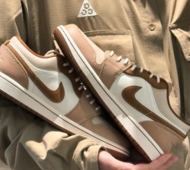 Jordan 1 Low SE Hemp Light British Tan