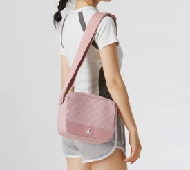 Jordan Monogram Crossbody Bag Pink