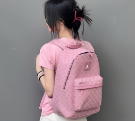 Jordan Monogram Backpack Pink 