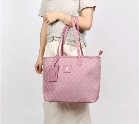 Jordan Monogram Tote Bag Pink