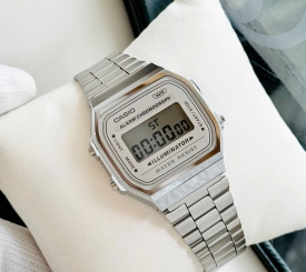 CASIO A168WA TRẮNG WHITE 