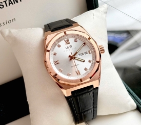 Carnival IW 751G Leather White Rose Diamond