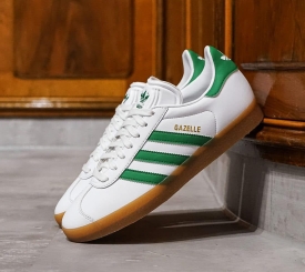Adidas Gazelle Green White