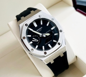 G-SHOCK GA-2100 CUSTOM BLACK WHITE