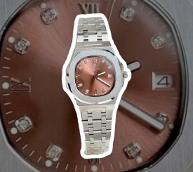 CARNIVAL 8160L SILVER DIAMOND CHOCOLATE FACE WOMEN