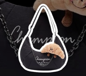 CHAMPION CROISSANT BAG BLACK