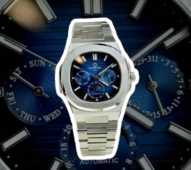 CARNIVAL 8179G SILVER BLUE FACE 