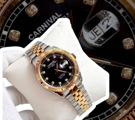 CARNIVAL 8131G DEMI GOLD BLACK FACE  DIAMOND