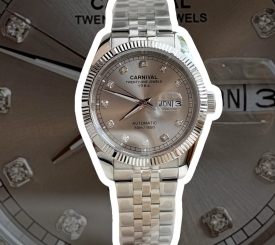 CARNIVAL 8131G SILVER DIAMOND SILVER FACE