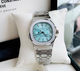 CARNIVAL 8158G SILVER TIFFANY FACE 