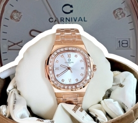 CARNIVAL 8160L2 ROSE DIAMOND WHITE  FACE