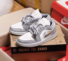 JORDAN 1 LOW LIGHT STEEL GREY