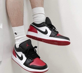 Jordan 1 LOW BREDTOE V2