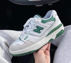 New Balance 550 Green White 