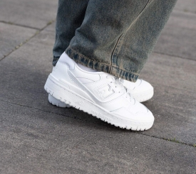 New Balance 550 All White