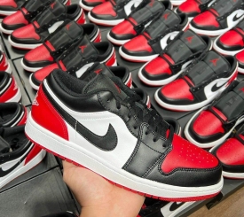 Jordan 1 Low Bred Toe 