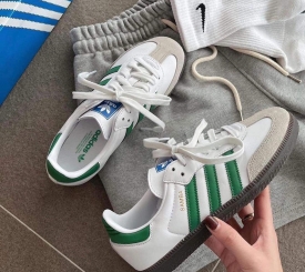 Adidas Samba OG "White Green"