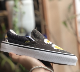 VANS SLIP ON DAISY SMILE