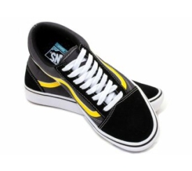 VANS OLD SKOOL COMFY MIXED MEDIA WHITE MULTI