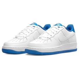NIKE AIR FORCE 1 BLUE WHITE (1)