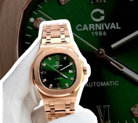 CARNIVAL 8160G DIAMOND ROSE GREEN FACE