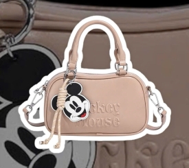 MICKEY MOUSE DISNEY HANDBAG LEATHER PINK