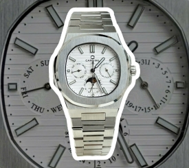 CARNIVAL 8179G SILVER WHITE FACE