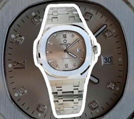 CARNIVAL 8160G SILVER DIAMOND GREY FACE