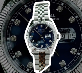 CARNIVAL 8131G SILVER BLUE FACE