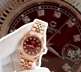 CARNIVAL 8131L DIAMOND ROSE CHOCOLATE WOMEN