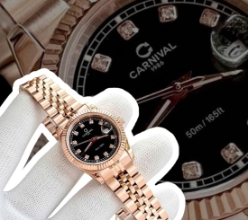 CARNIVAL 8131L DIAMOND ROSE BLACK WOMEN 