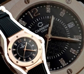 CARNIVAL 8173L ROSE BLACK FACE 