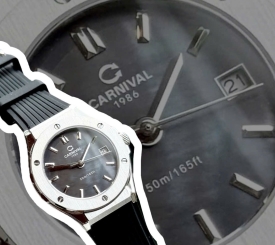 CARNIVAL 8168L SILVER MOP  BLACK XÀ CỪ FACE