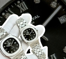 ĐỒNG HỒ COUPLE CARNIVAL 8160 SILVER BLACK FACE