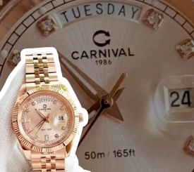 CARNIVAL 8190G  ROSE SUNDUST DIAMOND