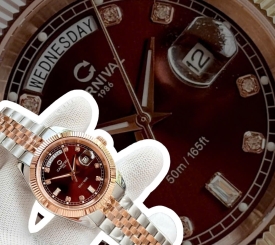 CARNIVAL 8190G DEMI ROSE CHOCOLATE FACE DIAMOND