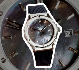 CARNIVAL 8168G SILVER CAO SU BLACK MOP FACE