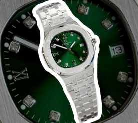 CARNIVAL 8160L DIAMOND SILVER GREEN WOMEN