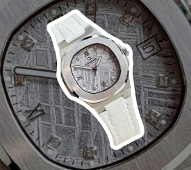 CARNIVAL 8160L VÂN THIÊN THẠCH DÂY DA TRẮNG