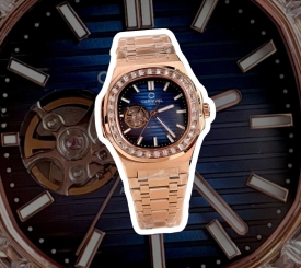 CARNIVAL 8128G ROSE DIAMOND BLUE FACE